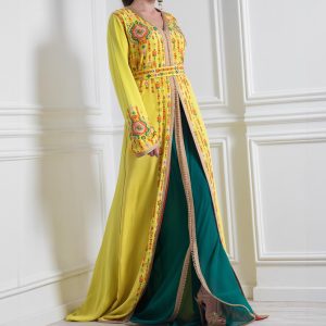 Repassage caftan 2 pièces